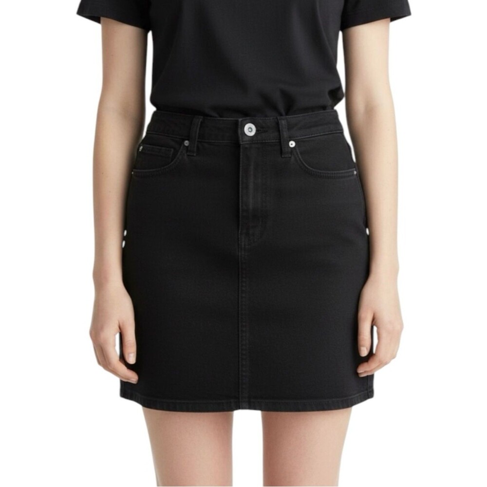 🔃Aeropostale Black High Rise Denim Skirt